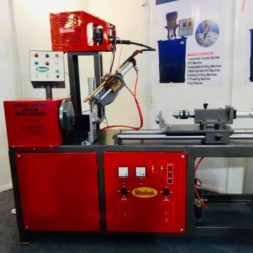 Base and u head jack welding machine